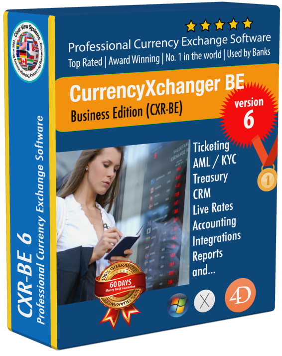 Box of Currency Exchanger Business Edition (CXR-BE) Verson 6